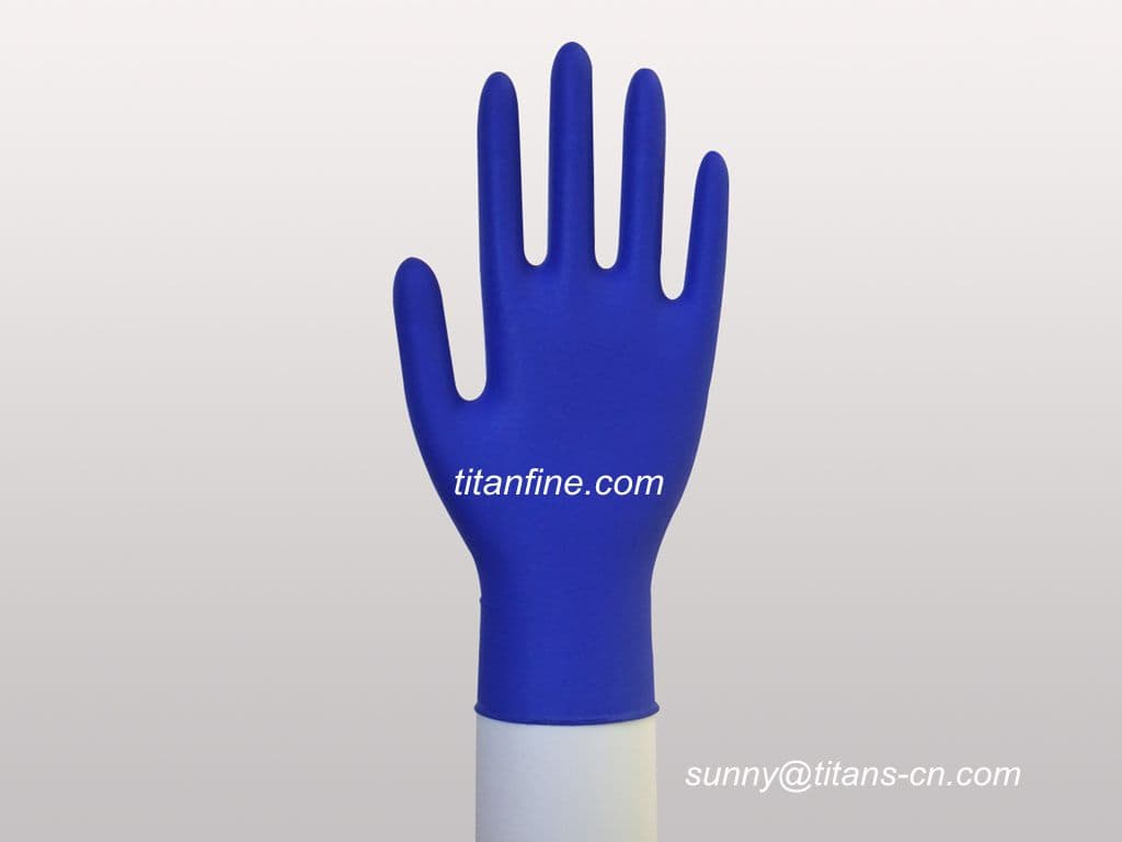 cobalt blue nitrile exam gloves